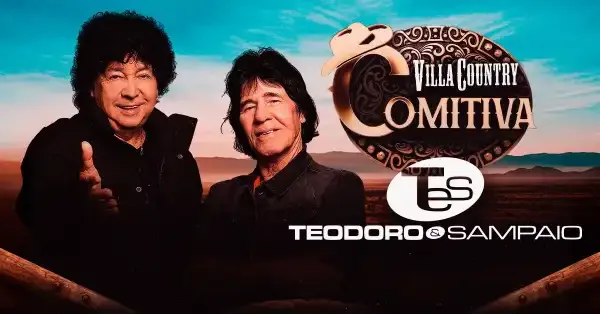 Comitiva do Villa Country na estrada entre Teodoro Sampaio e a cidade homônima, em São Paulo.