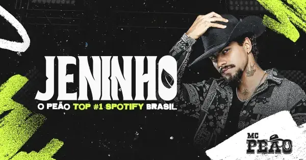 A portrait of Jeninho o Mc Peão in São Paulo.