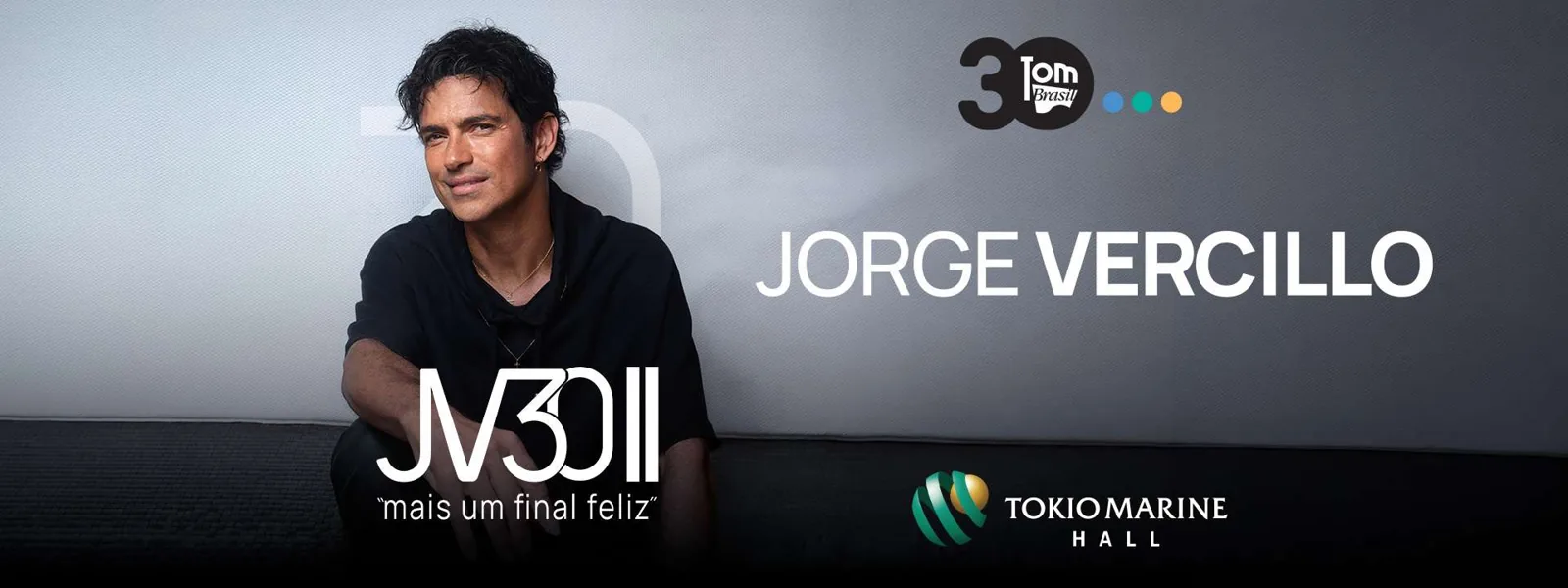Retrato de Jorge Vercillo em São Paulo, com foco em seu rosto e expressão.
