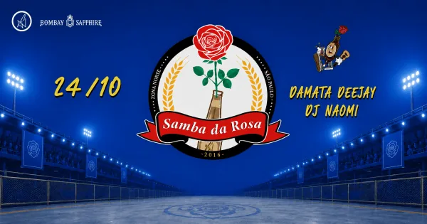 Desfile da Samba da Rosa na Edição de Outubro em São Paulo.