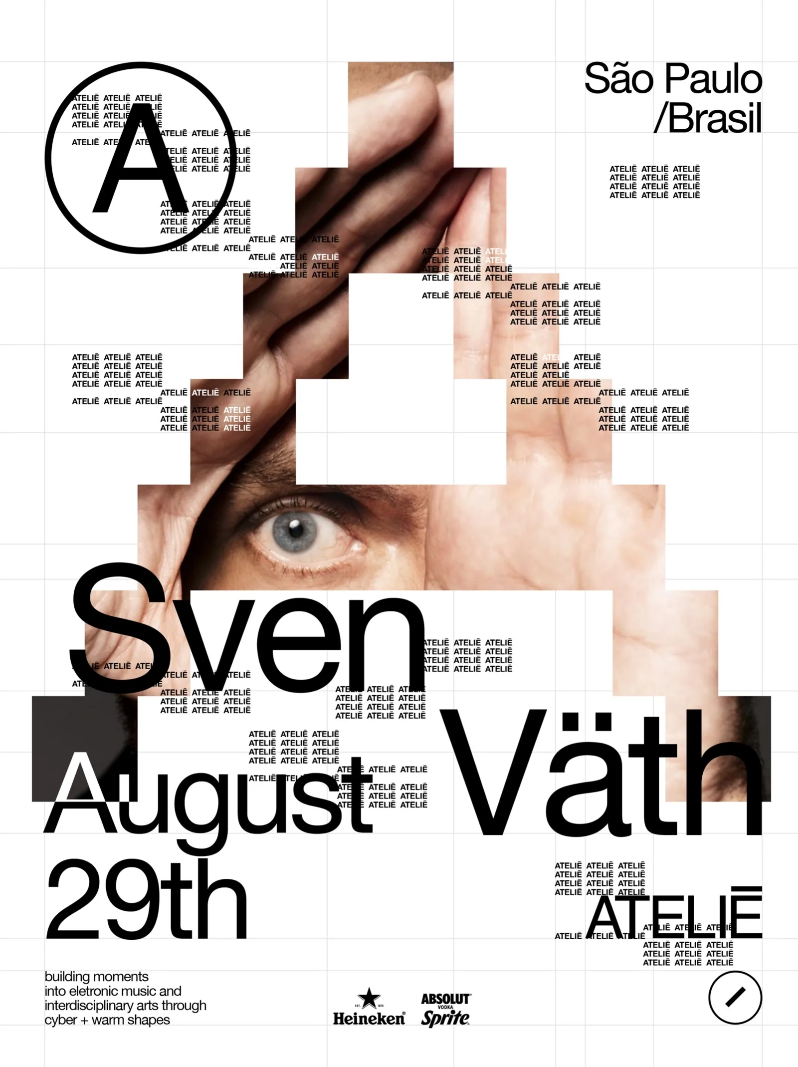 Foto de Sven Väth em São Paulo, por Ateliê.